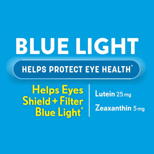 Ocuvite Blue Light Lutein 25mg Lutein & Zeaxanthin Supplement, by Bausch + Lomb, 30 Softgels (Packaging May Vary)...