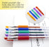 BAZIC Scented Glitter Neon Metallic Gel Pen, 24 Color Smooth Writing for Drawing Coloring Greeting Card Art Christmas Gift (24/Pack), 1-Pack...