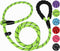 6 FT Dog Leash, durable dog leash, Heavy Duty Rope Dog Leash, Strong Training Dog Leash with Comfortable Padded Handle and Highly Reflective Threa...