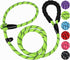 6 FT Dog Leash, durable dog leash, Heavy Duty Rope Dog Leash, Strong Training Dog Leash with Comfortable Padded Handle and Highly Reflective Threa...