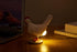 3D Chicken Egg Lamp,Lifelike Resin Chicken Egg Night Light,Easter Eggs Lamp,Egg Laying Chicken LED Table Lamps with USB,Warm Light Bedside Lamp,Th...