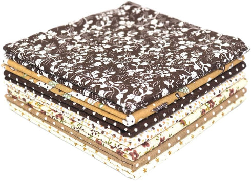 Fabric, 35 pcs/lot Top Cotton 9.8" x 9.8" (25cm x 25cm) Squares Patchwork, Precut Multi-Color and Different Pattern for Sewing Quilting Crafting, ...