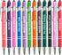 PASISIBICK 12 Pieces Motivational Inspirational Quotes Snarky Screen Touch Stylus Ballpoint Pens, Office Encouraging Scriptures, Black Ink (12 Col...