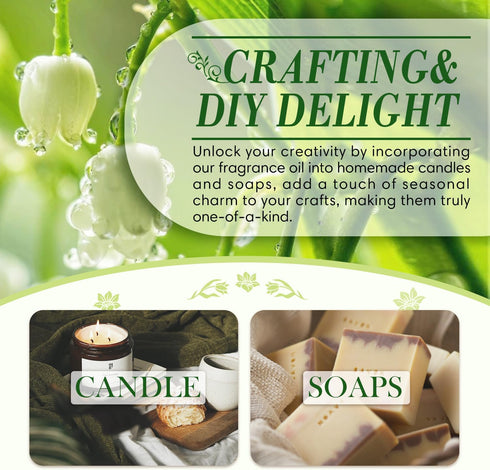 SALKING After Rain Fragrance Oil, 120ml (4 Fl Oz) Premium Fragrance Oils for Diffuser, Candle Scents for Candle Making, Soap Making Supplies, Diff...