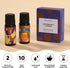 Folkulture Essential Oils Set of 2 | Essential Oils for Diffusers for Home, Diffuser Oils Scents for Home, Lemon Essential Oil & Orange Essential ...