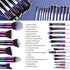 BS-MALL Makeup Brushes Makeup Tools Kit Premium Synthetic Powder Foundation Contour Concealers Lip Brushes Set 18 Pcs...