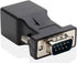 DB9 RS232 COM Male Port to RJ45 Female Connector Card DB9 Serial Port Extender to LAN CAT5 CAT6 RJ45 Network Ethernet Cable Adapter...
