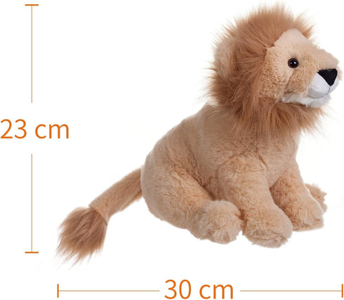 Apricot Lamb Toys Plush Lion Stuffed Animal Soft Cuddly Perfect for Girls Boys (Yellow-Lion, 10 Inches)...