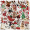 Cute Christmas Stickers 50 Pcs Trendy Style Stickers Laptop Stickers Pack Cool Sticker for Pad MacBook Car Snowboard Bicycle Luggage Water Cup Dec...