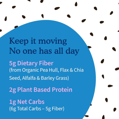 Garden of Life Organic Unflavored Fiber Powder Detox Blend with Chia, Alfalfa & Barley for Herbal Cleanse, Gut Health Support - Detoxifiber - Non-...