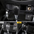 Carbon Fiber Style Interior Gear Shift Knob,Carbon Fiber Style Gear Shift Knob Cover Fit for Nissan Navara Frontier NP300 2015?2019...