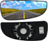 Right Side Heated Lower Mirror Glass for Ram ProMaster 1500 2500 3500 for 2014-2021, Tow Mirror Glass with Rear Holder for 68413479AA...