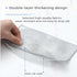 6 Pieces Double Multipurpose Wire Dishwashing Rag for Wet and Dry Dish, Multifunctional Non Scratch Wire Dishcloth, Kitchen Cleaning Rags (6-PCS)...