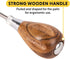 General Tools Scratch Awl Tool with Hardwood Handle - Scribe, Layout Work, & Piercing Wood - Alloy Steel Blade...