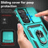for Samsung Galaxy A35 5G Case with Camera Lens Cover HD Screen Protector, Dual Layer Military-Grade Drop Tested Magnetic Ring Holder Kickstand Pr...