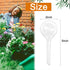 8 Pcs Clear Plant Watering Globes,Plastic Self-Watering Bulbs,Automatic Watering Globes,Garden Water Device for Plant Indoor Outdoor...