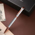 Ballpoint Pen with Gift Box, Retractable Pen for Men Women Executive Business Office School Supplies, Refillable 1.0mm Black Ink B5 (Rose Gold+Sil...