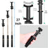 Selfie Stick Tripod with Wireless Remote Controller Pouch Extendable Adjustable Stand Mount Light-Weight V-Log Compatible with All Apple iPhone, S...