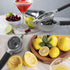 Stainless Steel Lemon Squeezer - Metal Citrus Juicer - Lime Lemon and Fruit Juicer with Silicone Handles - Large Manual Citrus Press Juicer - Hand...