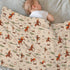 Western Baby Blanket for Boys Girls, Newborn Soft Warm Cozy Bed Blanket Western Baby Suff Shower Gift 30x40 Inch...