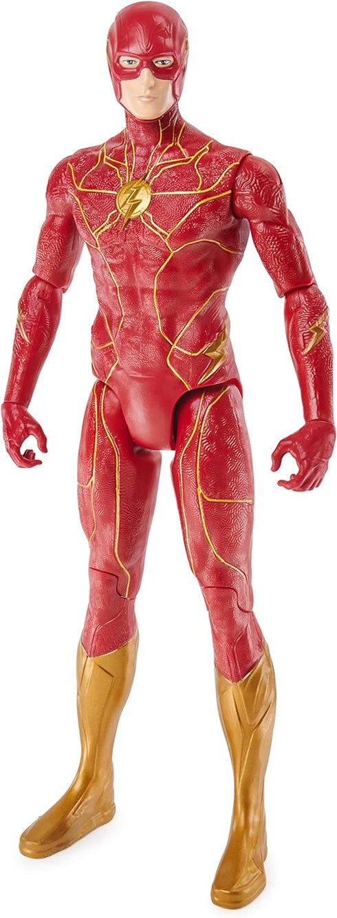 DC Comics, The Flash Action Figure, 12-inch The Flash Movie Collectible, Kids Toys for Boys and Girls Ages 3 and up...