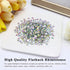 1440PCS SS20 Crystal AB Flatback Rhinestones Round Gems for Nail Art and Craft Clothes, Glue Fix Crystal Glass Diamond Stones (4.6-4.8mm)...