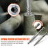 11Pcs Screw Extractor Set, Left Hand Drill Bit and Bolt Extractor Kit Easy to Remove Stripped Broken Damaged Screw Bolt and Nut Out, Reverse Drill...