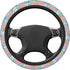 Cute Retro Groovy Flower Boho Hippie Steering Wheel Cover for Women Girls Car Decorations Auto Steering Wheel Cover Universal 15 Inch Fit...