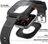 for Apple Watch Case 44mm Waterproof Case, IP68 Full Body Protection Case with Screen Protector and Band, Case Cover for iWatch Series 6/5/4/SE 44...