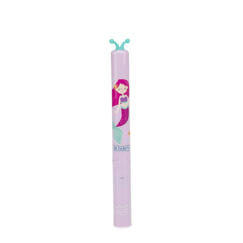 Dr. Talbot's Nuby Toddler Sonic Electric Toothbrush with Rechargeable Battery, 3 Cleaning Modes, Mermaid...