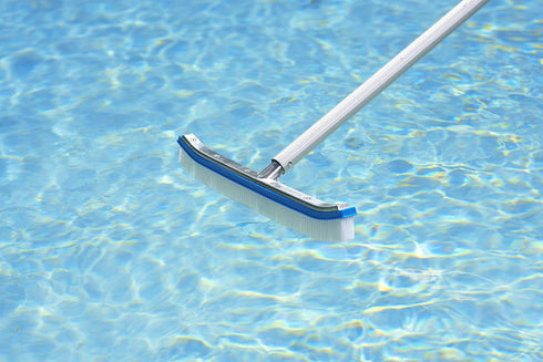 Poolmaster 17-1/2-Inch Aluminum Swimming Pool Brush, Essential Collection...