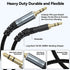 AUX Cable 10ft, 3.5mm Audio Cable Male to Male 10 Feet Long Aux Cord for Car Auxiliary to Aux Cables Hi-Fi Sound 1/8 Jack Compatible with Stereo H...