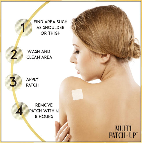 Multi Patch-Up – 30ct Daily Patches – No Calories & Sugar Free...
