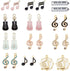 36pcs Enamel Music Notes Instruments Charms for Jewelry Making Wholesale Bulk Lot Piano Violin Musical Symbols Pendants...