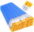 100Pcs Small Paint Brushes Bulk, Anezus Flat Top Acrylic Classroom Brush for Kids Mini Paint Brushes for Touch Up Crafts Detail Painting...