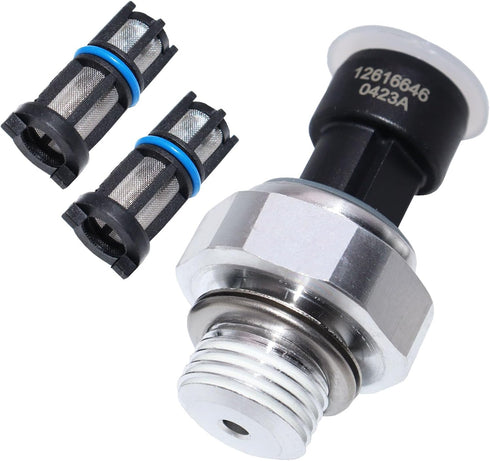 Engine OPS Oil Pressure Sensor Switch Sending Unit with Screen Filter D1846A Compatible with Chevrolet Chevy Silverado Suburban Tahoe GMC Yukon Si...