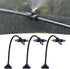 3 Pack 2 Way Brass Misting Nozzles Tee, w/ 13 in Length Built in Hose for Outdoor Watering System, Adjustable 360° Rotation Nozzles, Water Mister ...