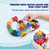 LovesTown Animal Wooden Puzzle, Alphabet Jigsaw Puzzle Alphabet Building Blocks Wooden Dinosaur Letters Numbers Block Toys for Kids Toys Preschool...