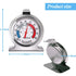 4PACK Refrigerator Thermometer -30-30 deg C/-20-80 deg F, Classic Fridge Thermometer Large Dial with Red Indicator Thermometer for Freezer Refrige...