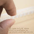 UPTTHOW Seam Allowance Ruler for Sewing Machine Trim Straight Line Hems 1/8" to 2", Perforated Seam Gauge with 15,30,45 Degree Line Indicators for...