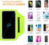 HAISSKY Running Armband with Airpods Bag Cell Phone Armband for iPhone 12/11 Pro /11/XR/XS/X/8, Galaxy S9/S8 Water Resistant Sports Phone Holder C...