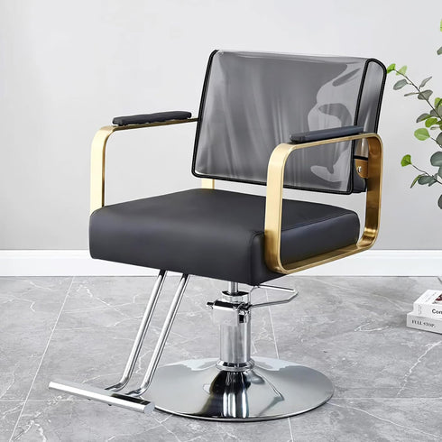 Salon Chair Cover - 20"x 15"x 4.5"Seat Covers Black,Salon Chair Covers Protectors,Square Salon Chair Covers Protectors fits Most Salon Chairs,Rein...