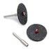 50pcs Rotary Tool Cut Off Wheels 1-1/4'' Fiberglass Reinforced Cutting Wheel Discs with 4Pcs Mandrels Rotary Tool Accessories for Cutting Metal, W...