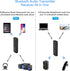 Bluetooth 5.0 Transmitter 3 in 1,Bluetooth Receiver,Wireless Adapter, Bluetooth Audio Adapter with 3.5mm AUX Stereo Output for TV, PC, car, Headse...