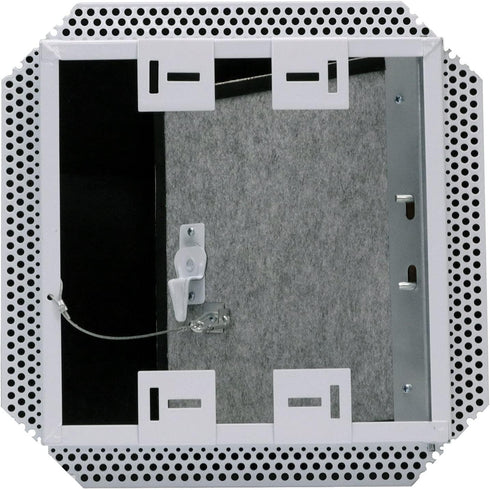 Access Door 6" X 6" Sound Rated Steel Access Panel Felt Covered Door for Concealed Wall/Ceiling Application with Slotted Lock - [Outer Dimensions:...