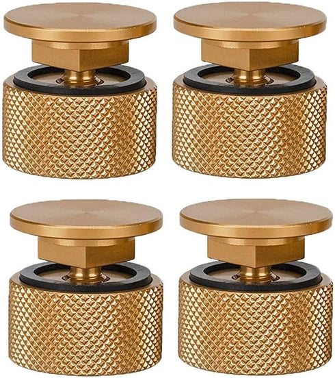 Fasteners 4PCS Silicone Gasket Headgear Gold Replacement Parts Non-slip Motorcycle Safety Helmet Adult...