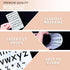 16 Pcs Journal Stencils, Journaling Stencils for A5 Notebook Scrapbook Dotted Journals, Planner Accessories/Supplies for Create Your Own Stencils ...