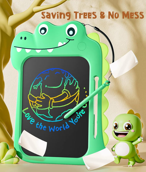 LCD Writing Tablet for Kids, Drawing Tablet Doodle Board Toddler Toys, Dinosaur Toys Tablet for Boys Girls 3 4 5 6 7 8 Years Old, Birthday Gift Do...