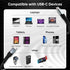 240W USB 4 Cable 6.6ft, Supports 8K@60Hz HD Display & 40Gbps Data Transfer, USB C to USB C Fast Charging for iPhone 15/Pro/Plus/Pro Max, Samsung G...