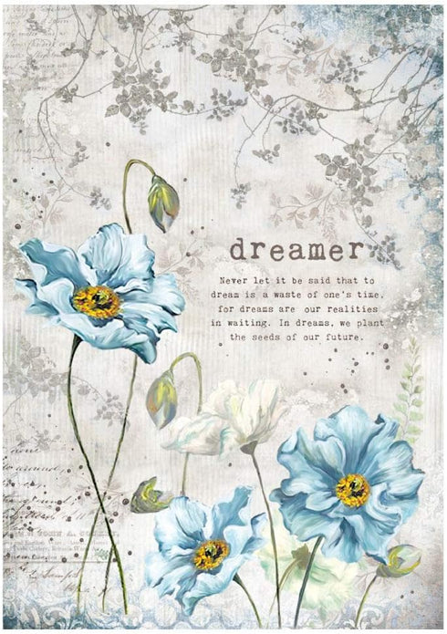 Stamperia International KFT Dreamer Rice Paper, 29.7 x 21, Multicoloured...